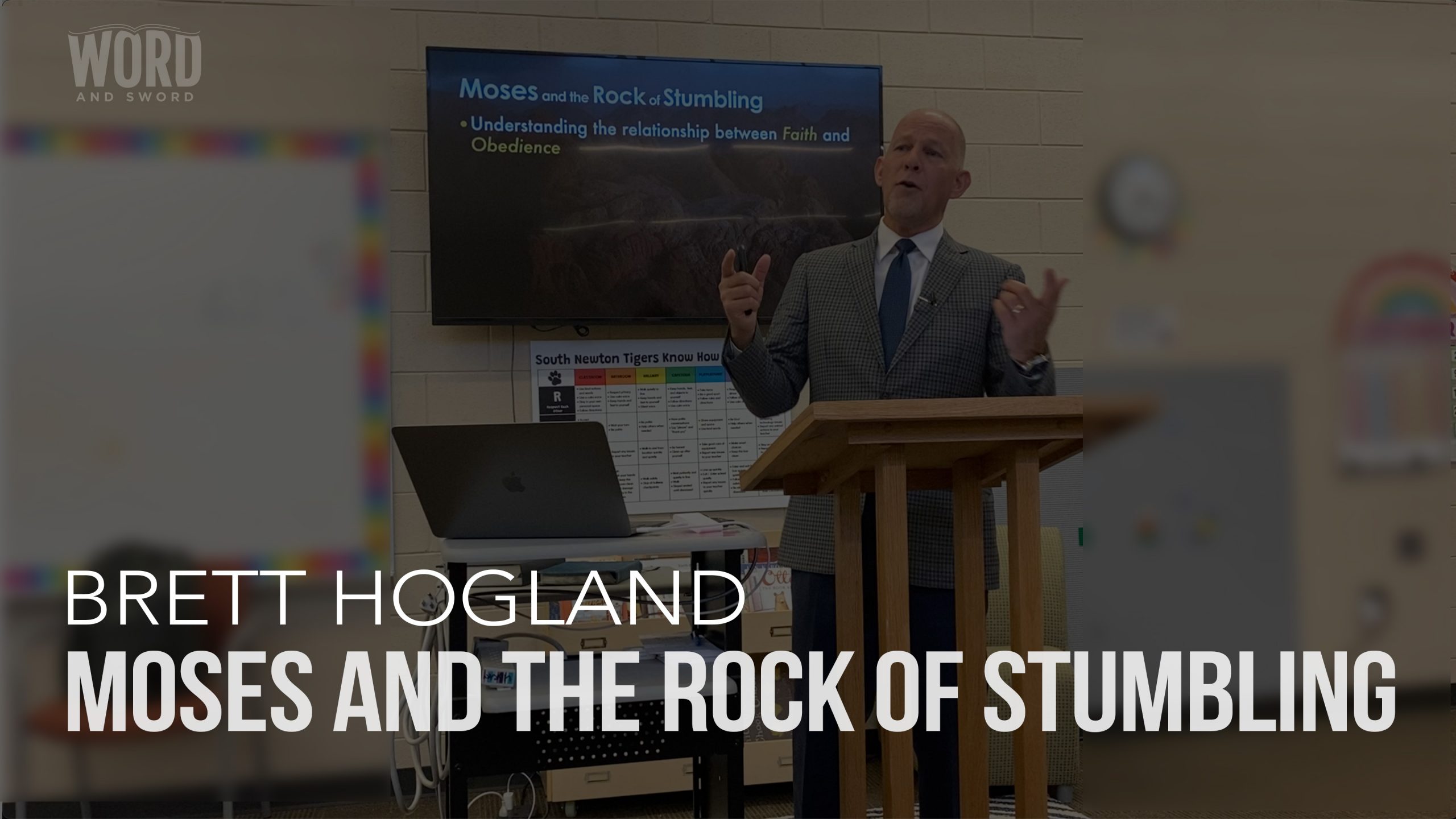 Moses and the Rock of Stumbling Image