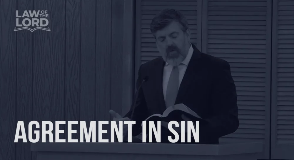 Agreement In Sin Image
