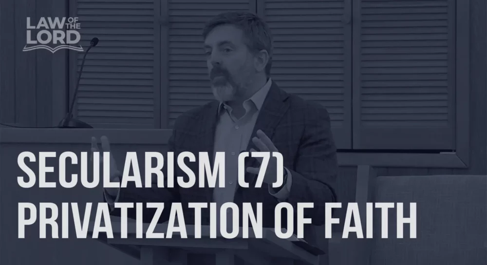 Secularism (7): The Privatization of Faith Image