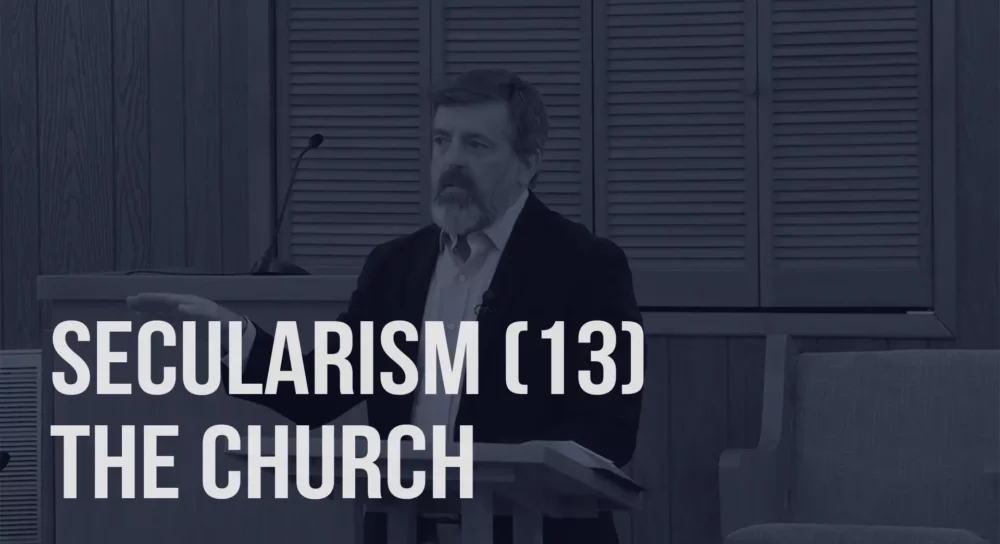 Secularism (13): The Church Image
