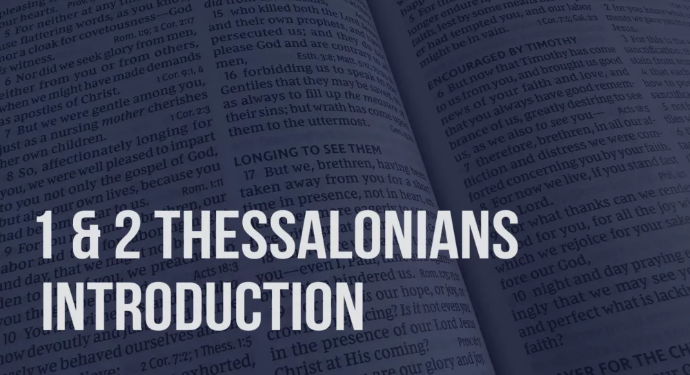 1 & 2 Thessalonians Introduction Image