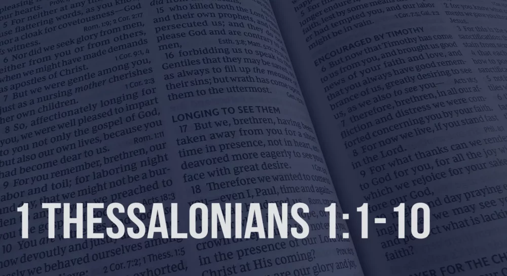 1 Thessalonians 1:1-10 Image