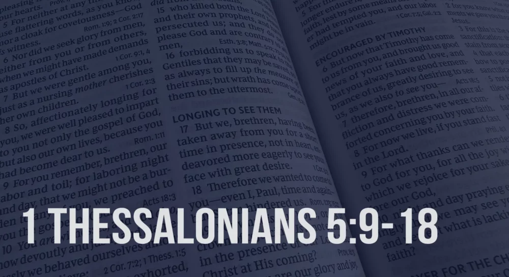 1 Thessalonians 5:9-18 Image