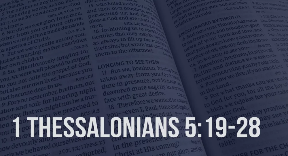 1 Thessalonians 5:19-28 Image