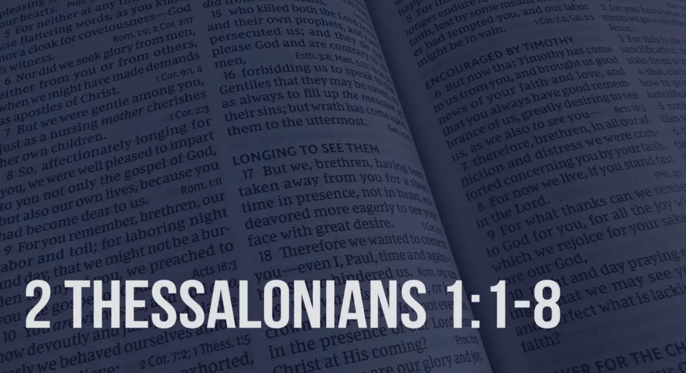 2 Thessalonians 1:1-8 Image