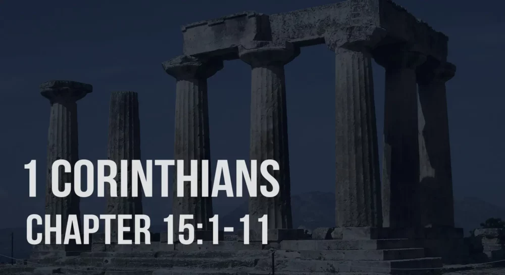 1 Corinthians 15:1-11 | Christ Was Raised From The Dead Image