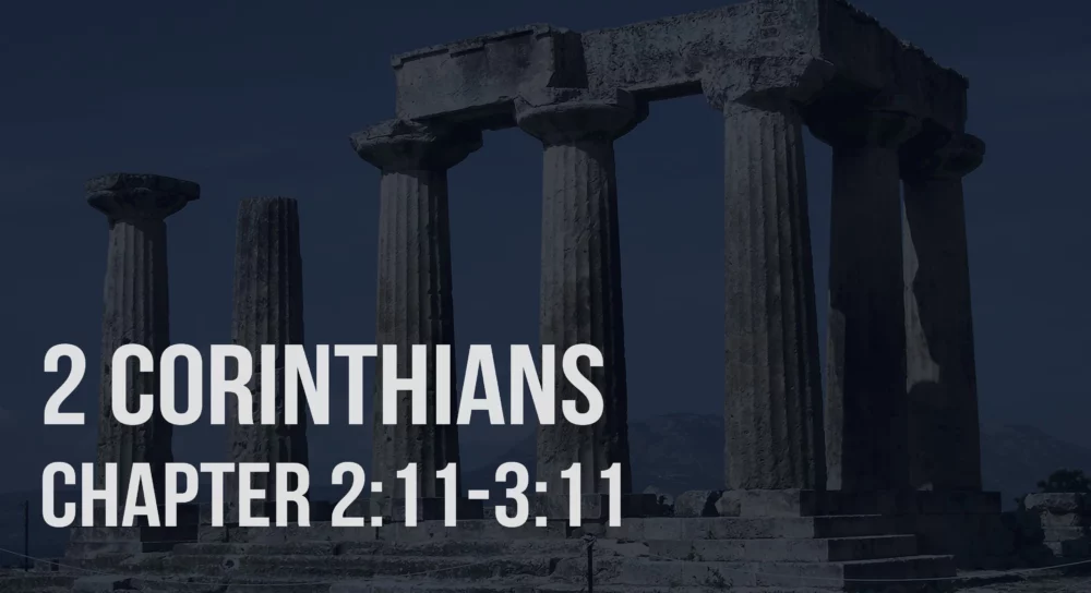 2 Corinthians 2:11-3:11 | Triumph In Christ & The New Covenant Image