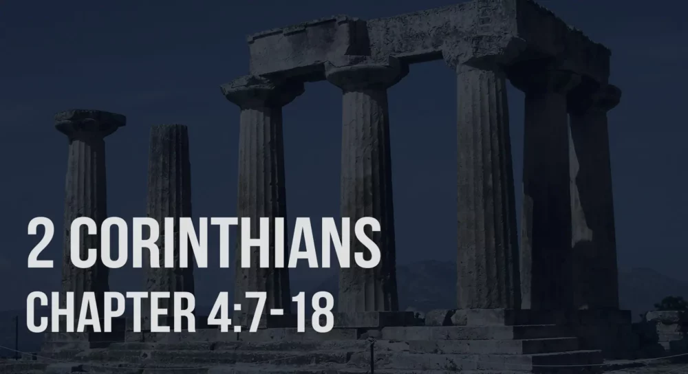 2 Corinthians 4:7-18 | Renewed Day By Day Image