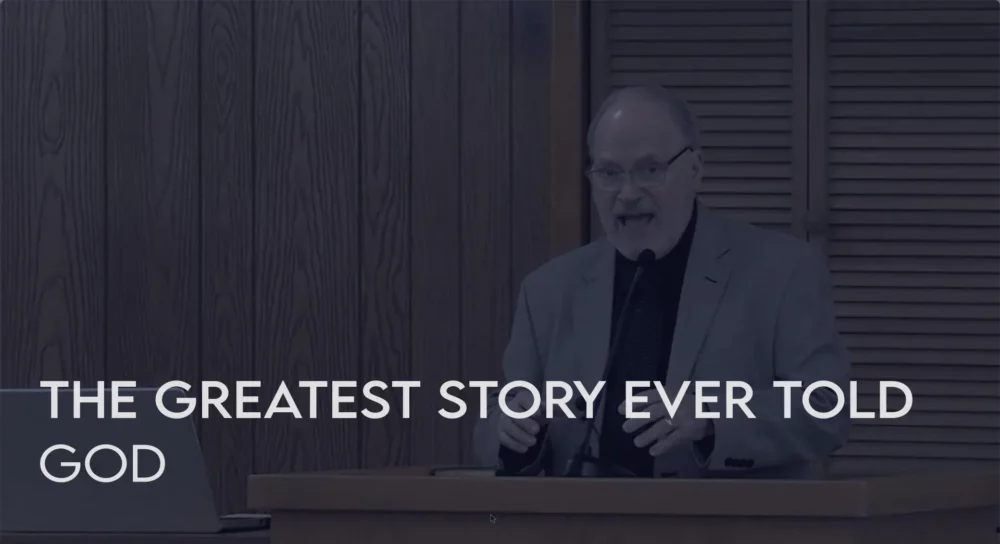 The Greatest Story Ever Told: God | Gospel Meeting with Steve Hardin Image
