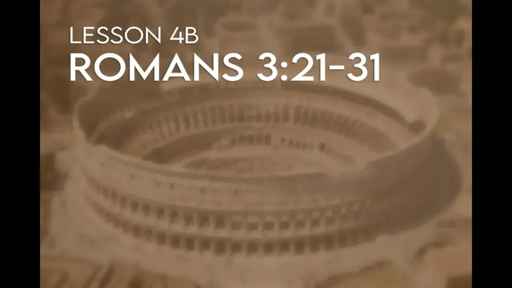 Romans (4b): chapter 3:21-31 Image