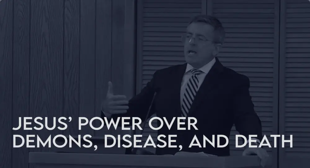 Jesus’ Power Over Demons, Disease, and Death Image