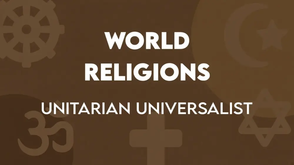 World Religions (8): Unitarian Universalist Image